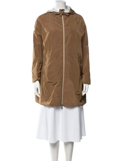 Pre-owned Herno Parka W/ Tags In Brown