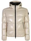 Herno Beige Puffer Down Jacket In Neutrals