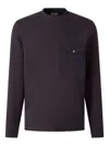 Herno Patch-pocket Sweater In Brown