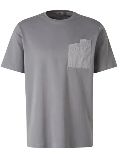 HERNO PATCH-POCKET T-SHIRT