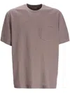 Herno Patch Pocket T-shirt In Purple