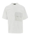 Herno Patch Pocket T-shirt In White