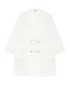 Herno Patch-pocket Coat In White
