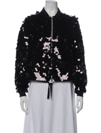 Pre-owned Herno Patterned Jacket In Black