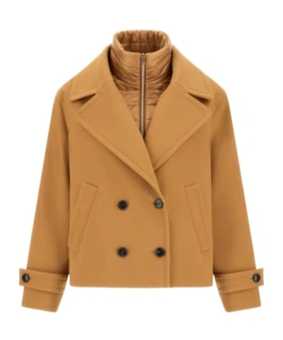HERNO HERNO PEA LAYERED COAT