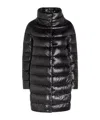 Herno Pearlescent Down Jacket In Black