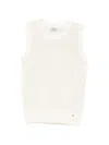 Herno Perforated-knit Top In White
