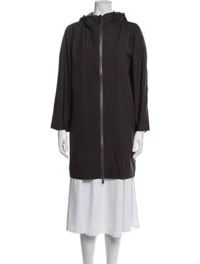 Pre-owned Herno Performance Coat In Brown