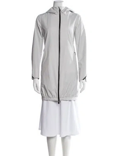 Pre-owned Herno Performance Coat In Grey