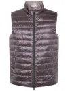 Herno Men's Man Padded Waistcoat In Gray