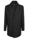 Herno Ca000200u.33436r-9394 Nero Grigio In Nero Grigio