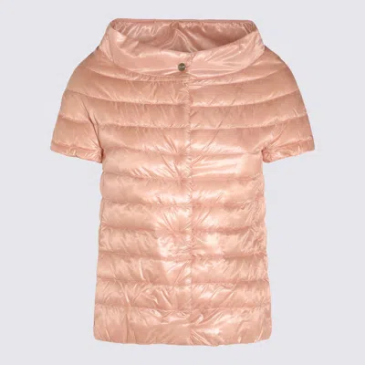 HERNO HERNO PINK DOWN JACKET