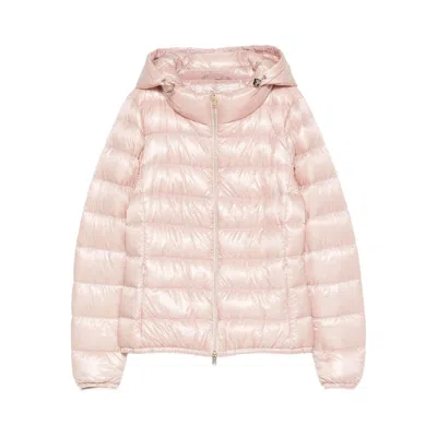 HERNO HERNO PINK JACKETS - PUFFER JACKETS WOMEN