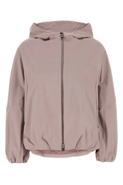 HERNO PINK NYLON JACKET