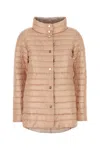 Herno "amelia" Quilted Down Jacket With Crater Collar In Bicolre