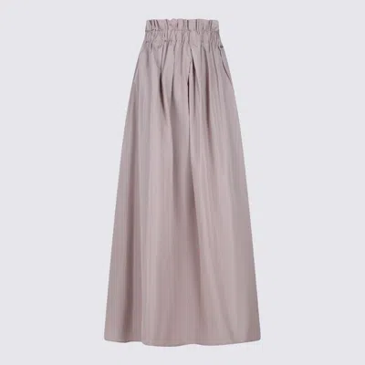 Herno Pink Skirt In Neutral
