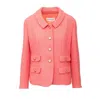 Herno Pink Wool Jacket - '90s In Red