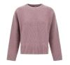 Herno Pink Wool Sweater In Pink