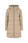 Herno A-shape Jacket In Arendelle And New Lady Faux Fur