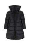 Herno Black High Neck Down Jacket