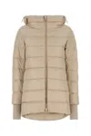 Herno A-shape Jacket In Arendelle And New Lady Faux Fur