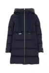 Herno Dark Blue Polyester Down Jacket