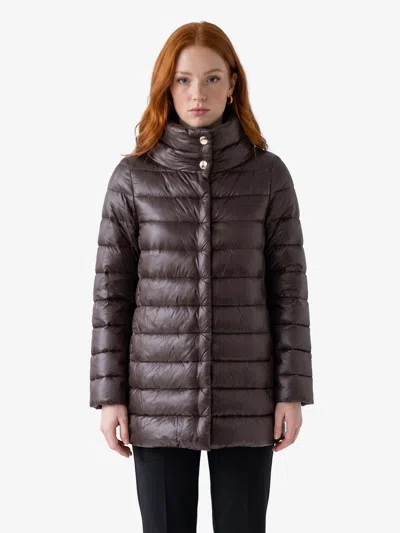 Herno Piumino Amelia In Brown