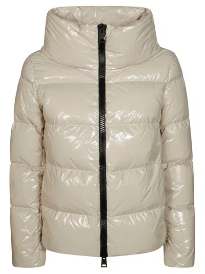 Herno Piumino Cappa Gloss In Beige