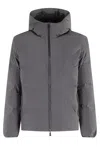 Herno New Impact Down Jacket In Gray