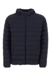 Herno Piumino In Nylon Stretch Blu Navy Uomo