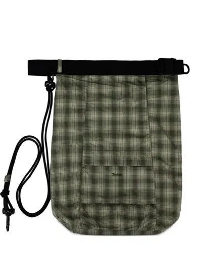 Herno 플레이드 토트 백