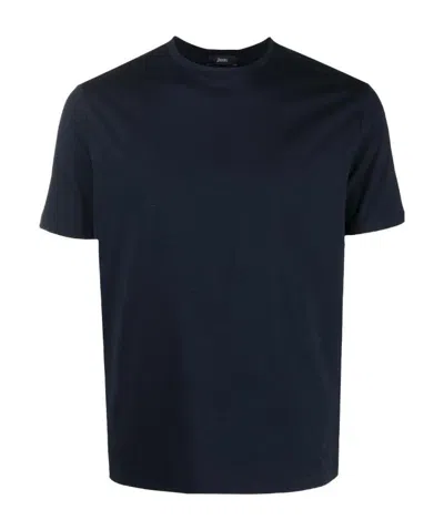 Herno Emporio Armani Pinstripe Single-breasted Blazer Jacket In Multi