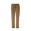 Herno Plain Technical Joggers In Brown