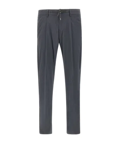 Herno Pleat-detail Trousers In Black