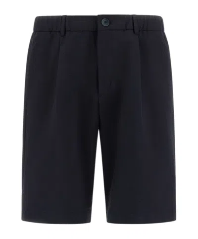 HERNO HERNO PLEAT DETAILED SHORTS