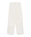 Herno Pleat-detailing Trousers In White