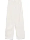 Herno Pleat-detailing Trousers In Neutrals