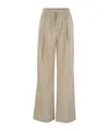 Herno Women's Stretch Nylon Trousers In Nude