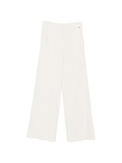 Herno Pleated Corduroy Trousers In Red