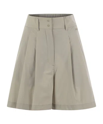 Herno Pleated Detail Shorts
