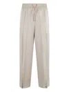 Herno Relaxed Fit Trousers With Adjustable Ankle