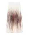 Herno Abstract Pattern Printed Midi Skirt