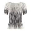 Herno Shades Of Pleat Top T-shirts In Black
