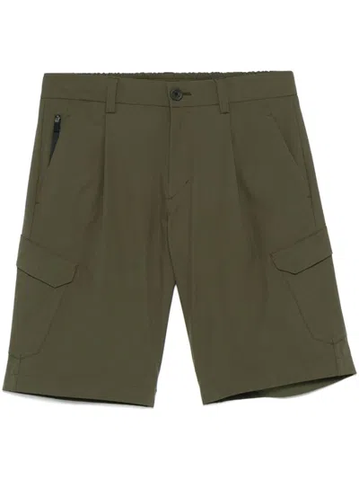 HERNO PLEATED SHORTS