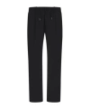 Herno Versatile Black Trousers With Elastic Waistband In Black