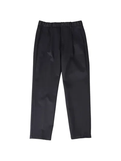 Herno Pleated Trousers In Black