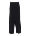 Herno Pleat-detail Cargo Trousers In Black
