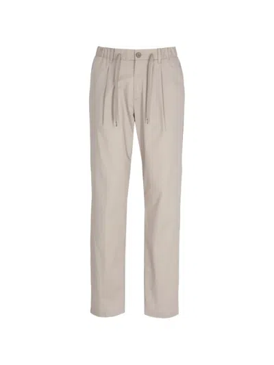Herno Pleated Trousers In Multi