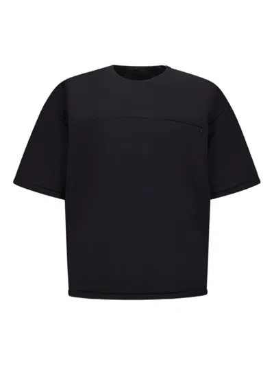 Herno Pocket-detail Short-sleeved T-shirt In Black