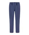 Herno Hose Aus Light Stretch Nylon In Blue